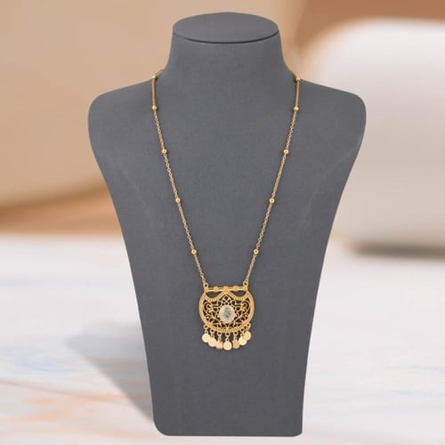 عقد بديل الذهب زهرة الذهب