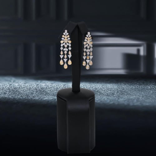 طقم بديل الذهب أضواء الماس