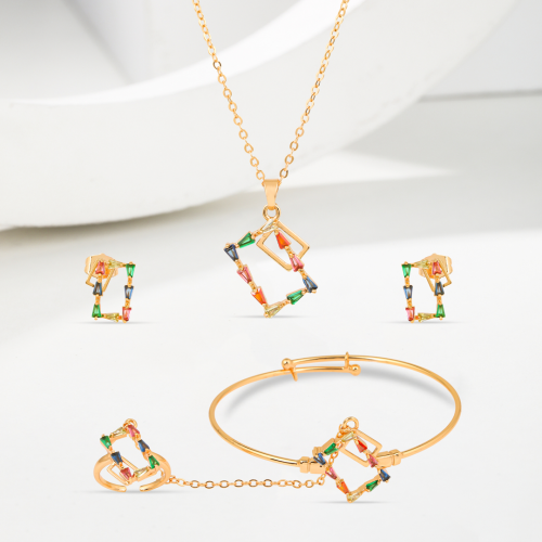 طقم اطفال بديل الذهب كريستال