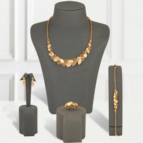 طقم بديل الذهب أوراق الذهب