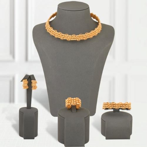 طقم بديل الذهب دوريكا الملكة