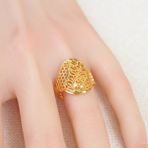 خاتم بديل الذهب المستطيل