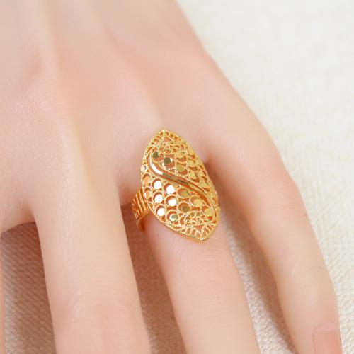 خاتم بديل الذهب موجة الأناقة