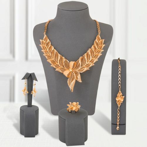 طقم بديل الذهب الفخامة