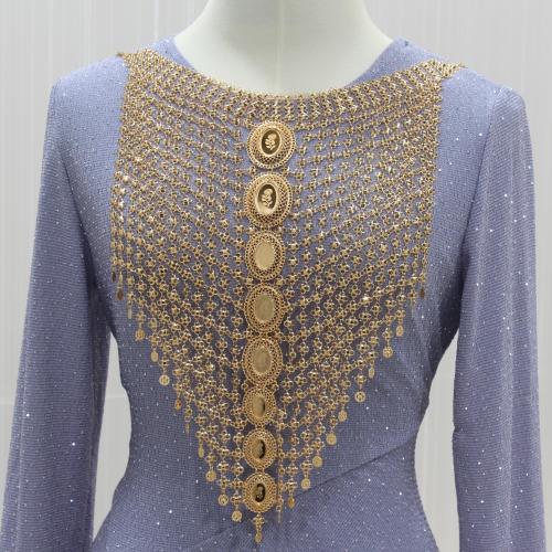 طقم المثلث السبيكة الملكي بديل الذهب