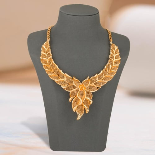 طقم بديل الذهب ورده