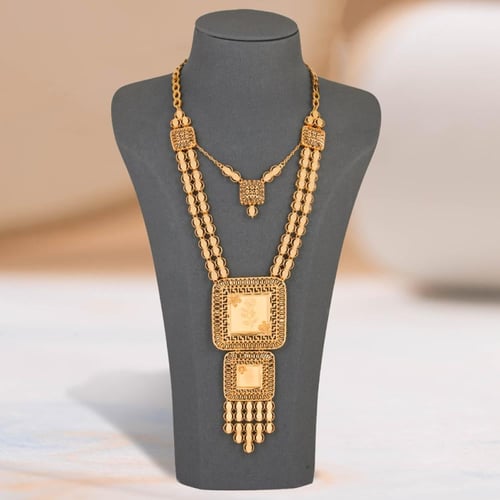 طقم بديل الذهب الزهر الملكي