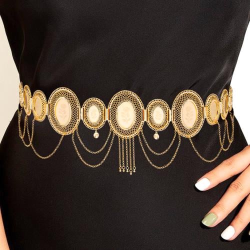 حزام بديل الذهب سبائك الورود