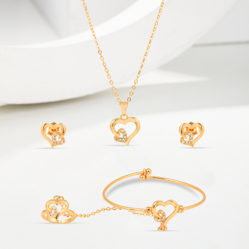 طقم اطفال بديل الذهب قلب الطفولة