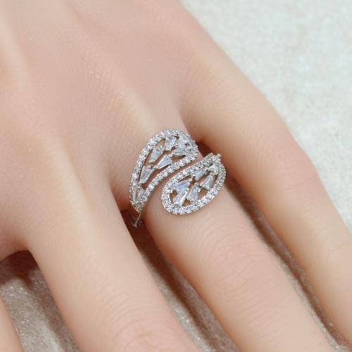 خاتم لقاء الاوراق فضي