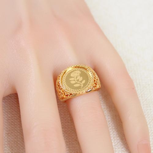 خاتم بديل الذهب ختم الورد