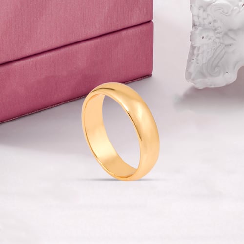 خاتم بديل الذهب النقاء البسيط