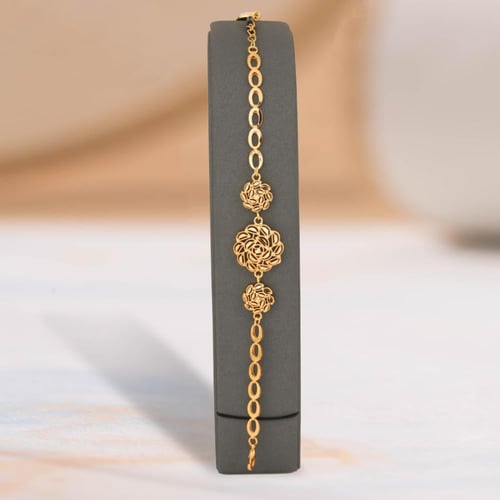 طقم بديل الذهب زهور الذهب المتناغمة