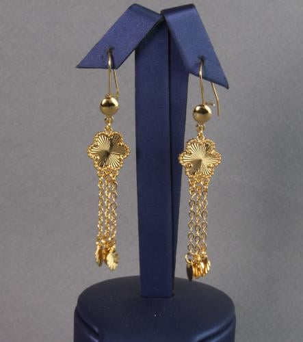 حلق شنكار بديل الذهب زهرة الندى