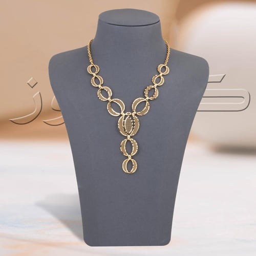 طقم حلقات ذهبيه بديل الذهب