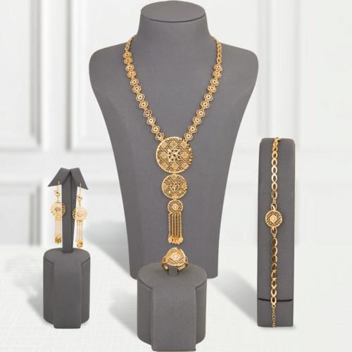 طقم بديل الذهب لحن الزهور