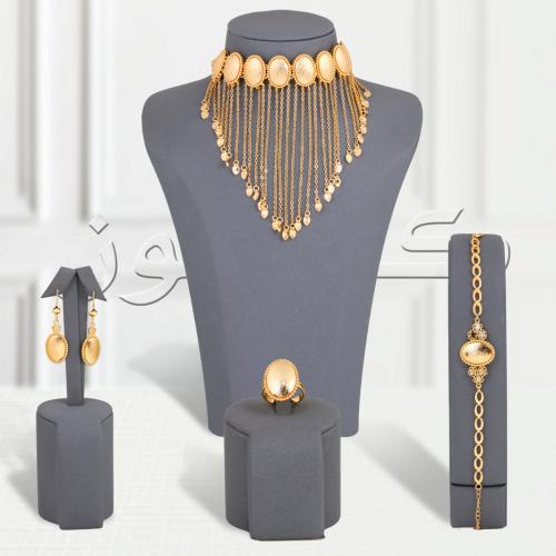 طقم مرتعشة البصمة بديل الذهب