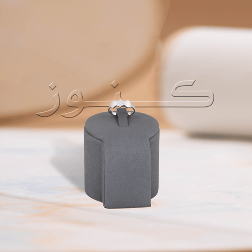 طقم شومية زركون ملكي فضي