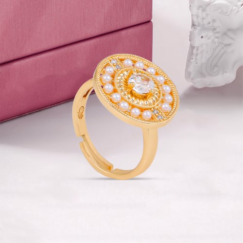 خاتم لؤلؤ الزركون