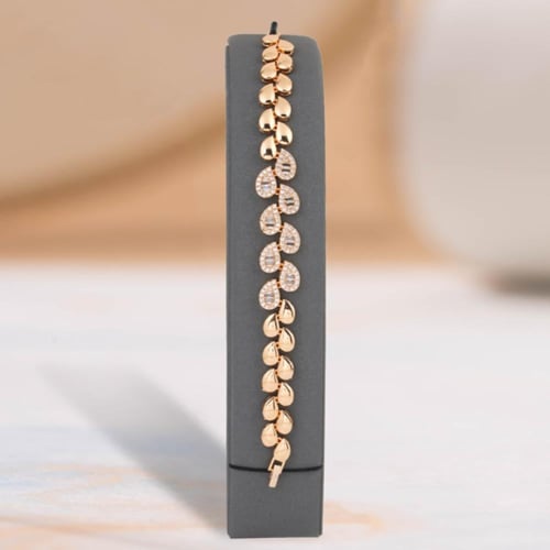 طقم بديل الذهب أوراق الماس