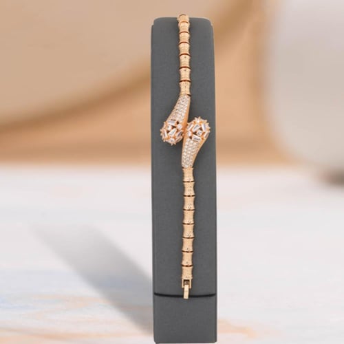 طقم بديل الذهب بريق الزركون