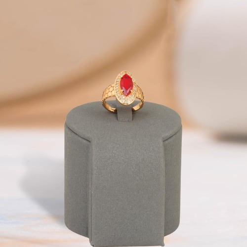 طقم بديل الذهب جناح الصقر احمر