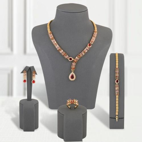 طقم بديل الذهب اللمسة الملكية