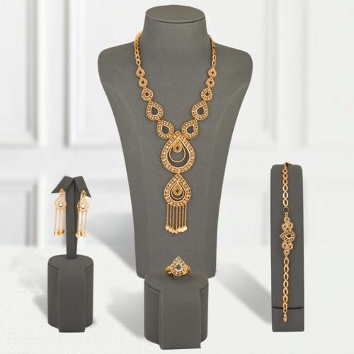 طقم بديل الذهب قطرة الذهب