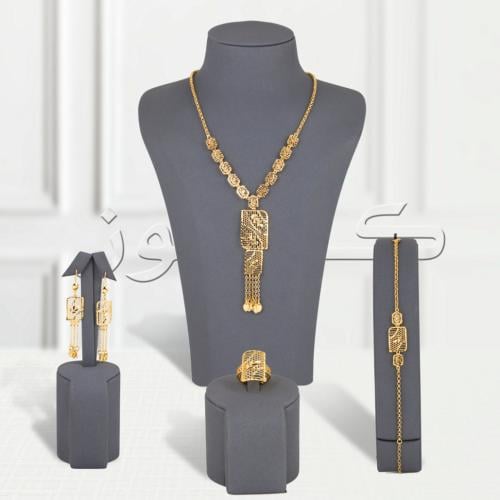 طقم الحلقات السداسيه بديل الذهب