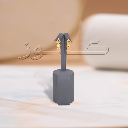 طقم ادورا زهور المتصلة بديل الذهب