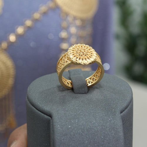 طقم كرسي جابر العملاق بديل الذهب