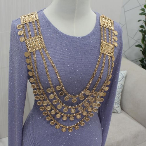 طقم ليرات ذهبية بديل الذهب