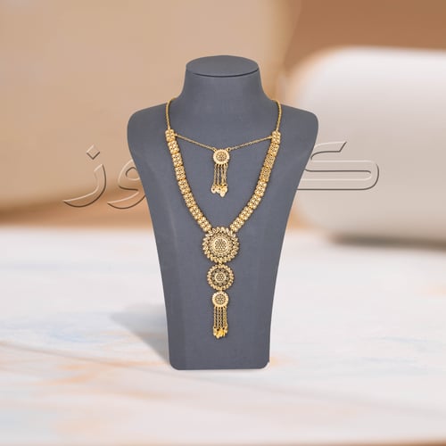 طقم رمش الورد بديل الذهب