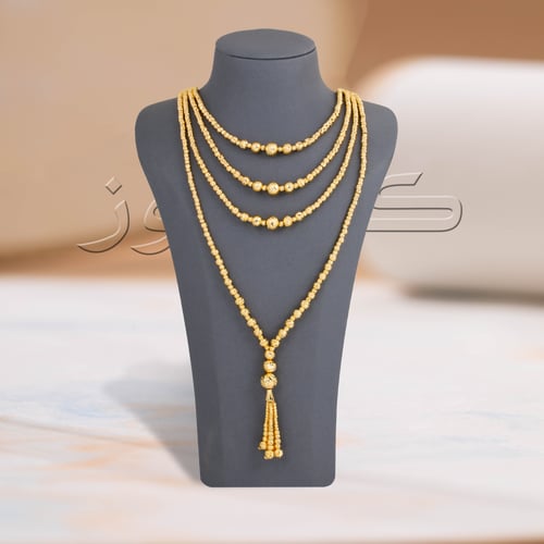 عقد سبحة ثلاث دور بديل الذهب