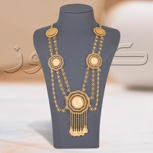 طقم السبائك الوردة بديل الذهب