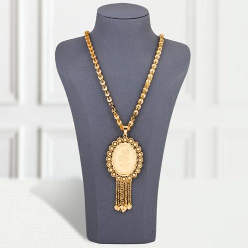 عقد بديل الذهب الزهور الذهبية