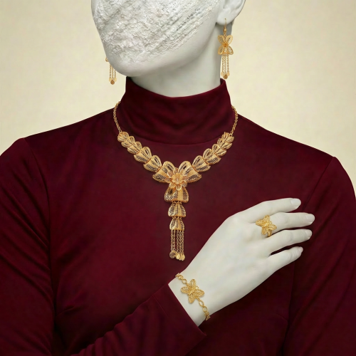 طقم السنابل بديل الذهب
