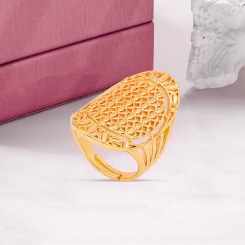 خاتم بديل الذهب رُقي الأرابيسك