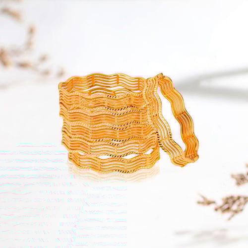 بناجر بديل الذهب مموجة للاطفال