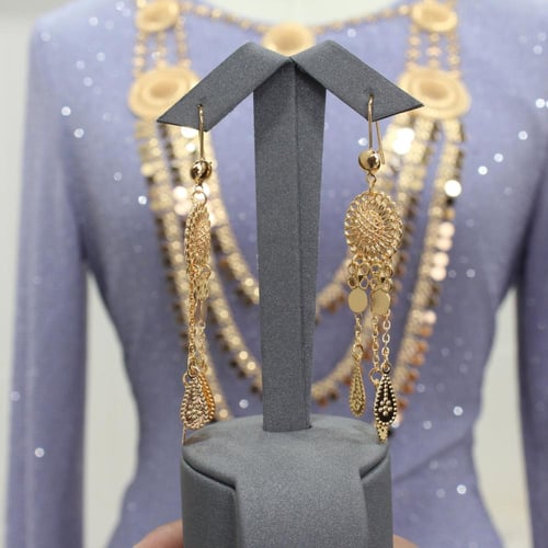 طقم الشلال الذهبي بديل الذهب