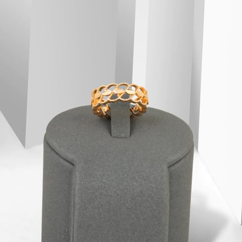 خاتم بديل الذهب شبكة الأناقة