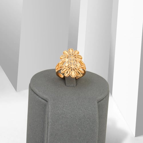 خاتم بديل الذهب زهرة السموّ