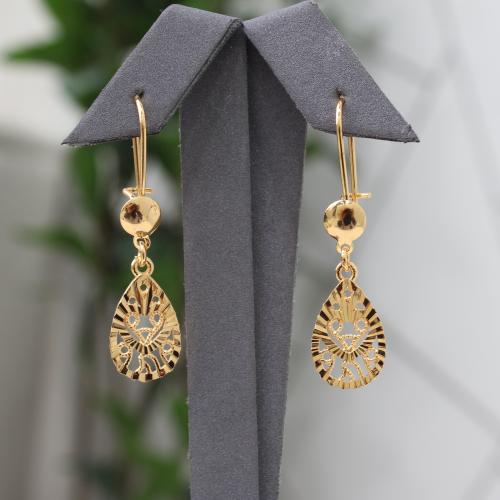 حلق بديل الذهب دمعة الذهب