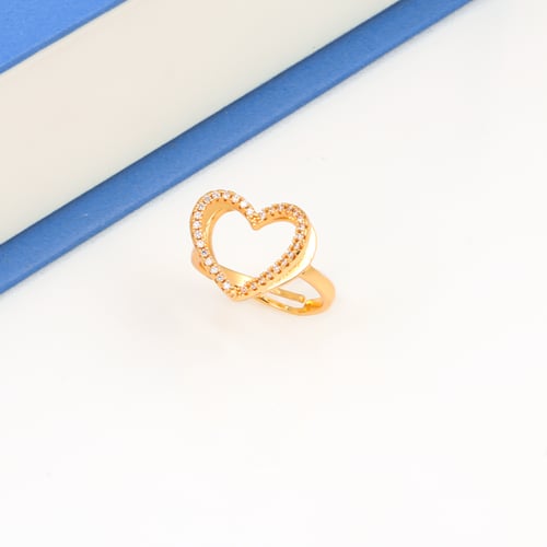 طقم قلب التميز المميز بديل الذهب