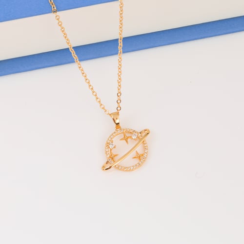 طقم كوكب الأناقة الذهبي ناعم