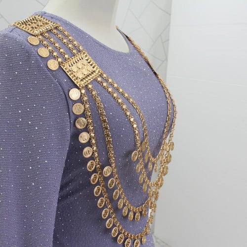 طقم ليرات ذهبية بديل الذهب