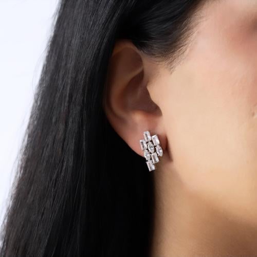 45| أقراط بعدة أحجار مختلفة