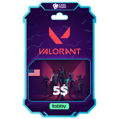 فالورانت - 5 دولار - المتجر الامريكي