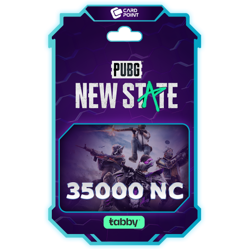 بطاقة شحن ببجي نيو ستيت - 35000NC