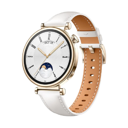 هواوي واتش جي تي 4 46 ساعة ذكية سوار ابيض